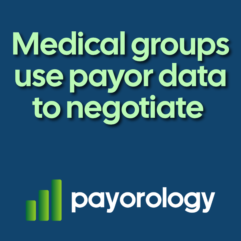 large medical groups using payor posted data How Large Medical Groups use Price Transparency Data